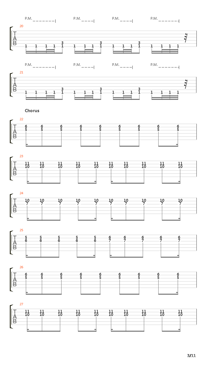 All The Right Words吉他谱