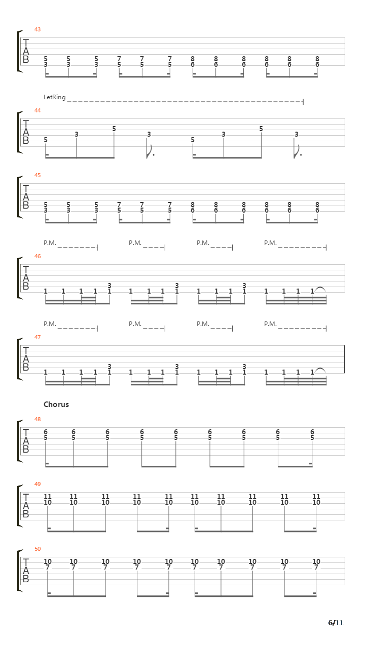 All The Right Words吉他谱