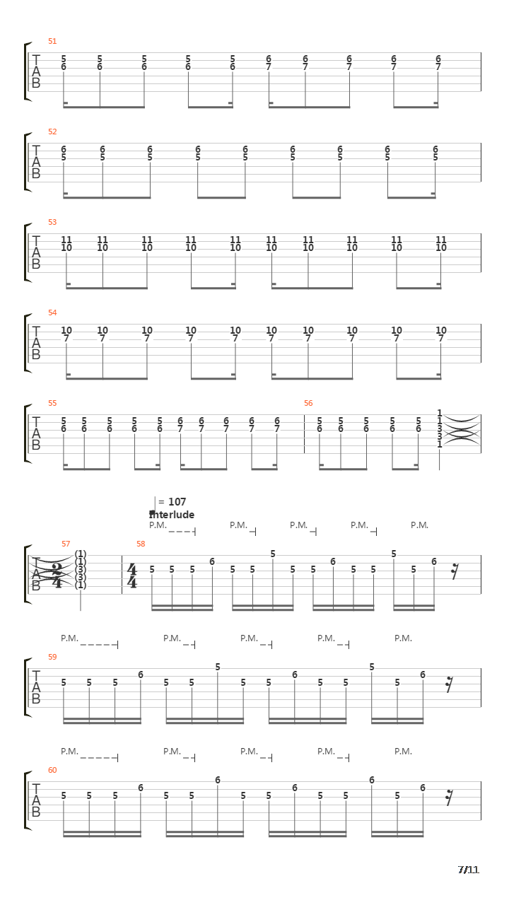 All The Right Words吉他谱