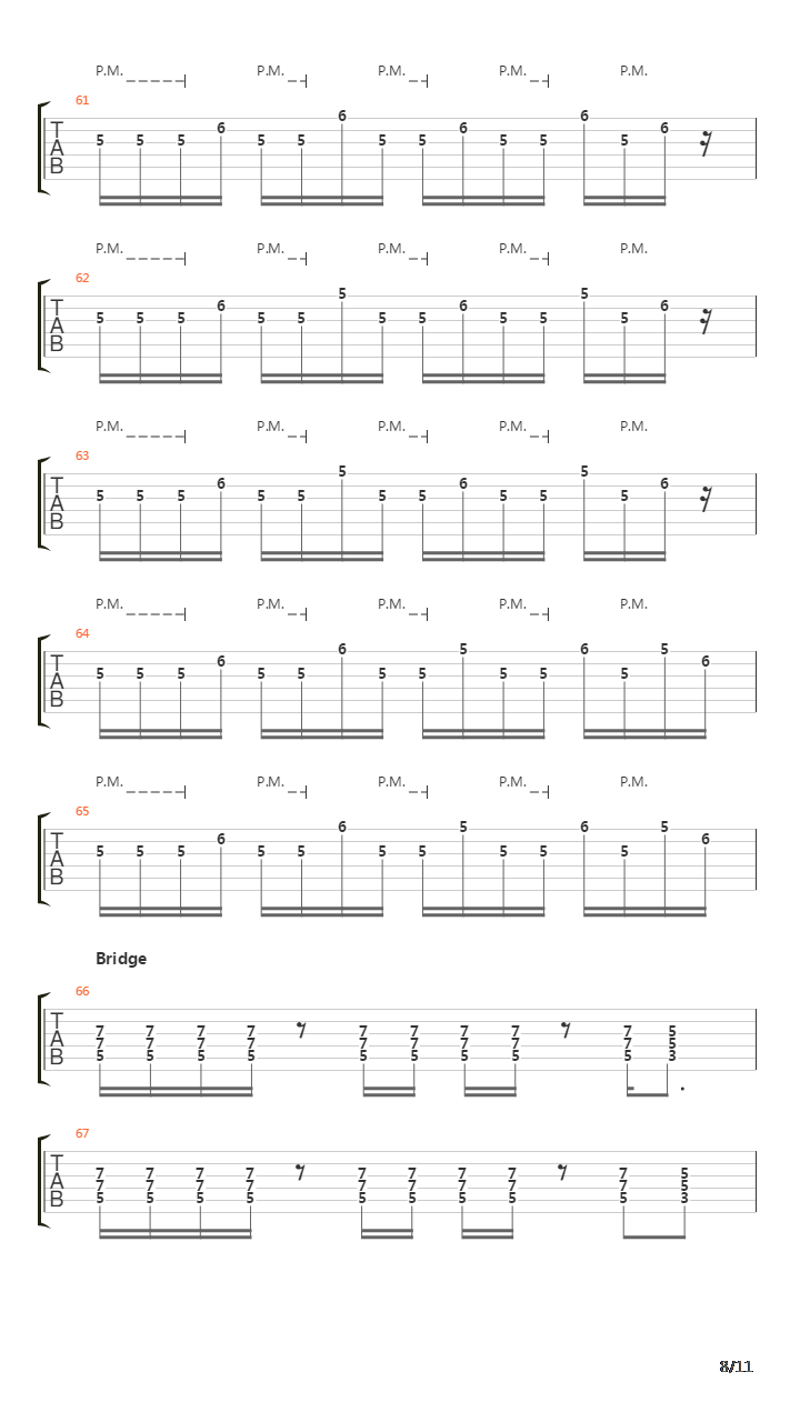 All The Right Words吉他谱