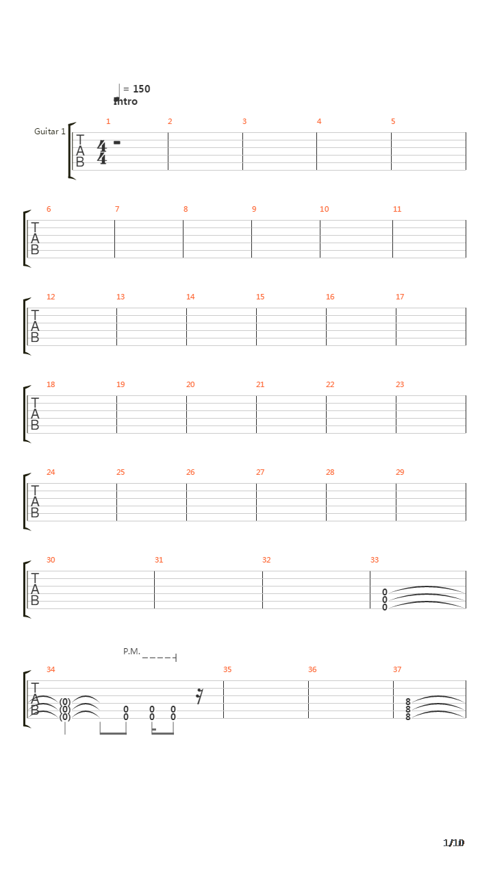 The Choirs Of Absolution吉他谱