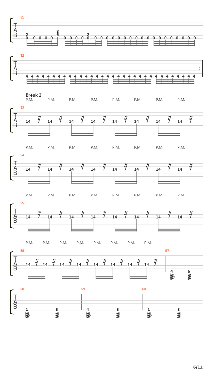 A Final Glance Back Before Departing吉他谱