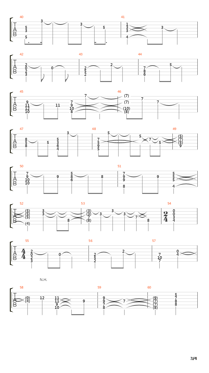 Above And Below吉他谱