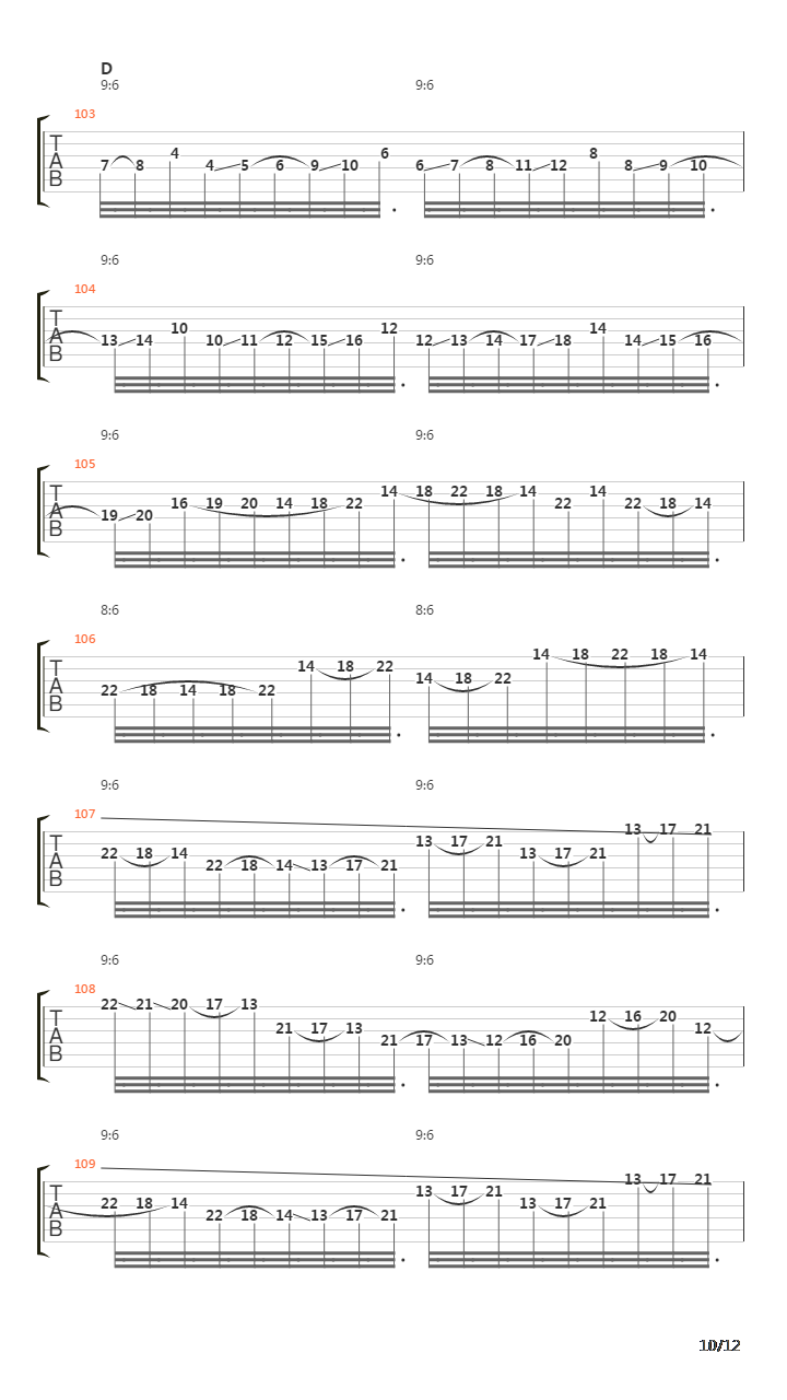 The Drums Were Yellow吉他谱