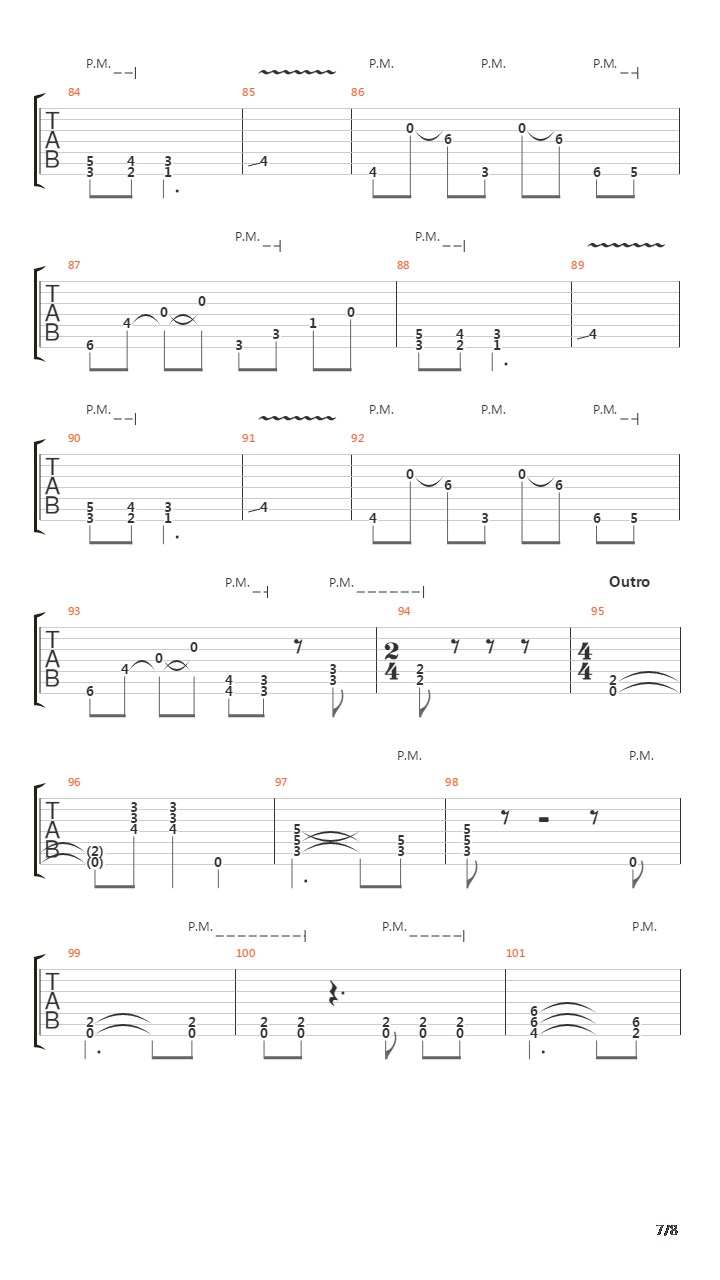 Colony吉他谱