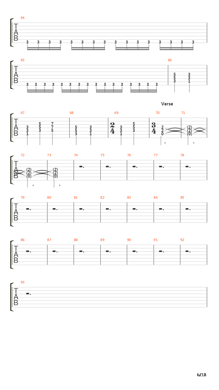 Message In The Amber吉他谱