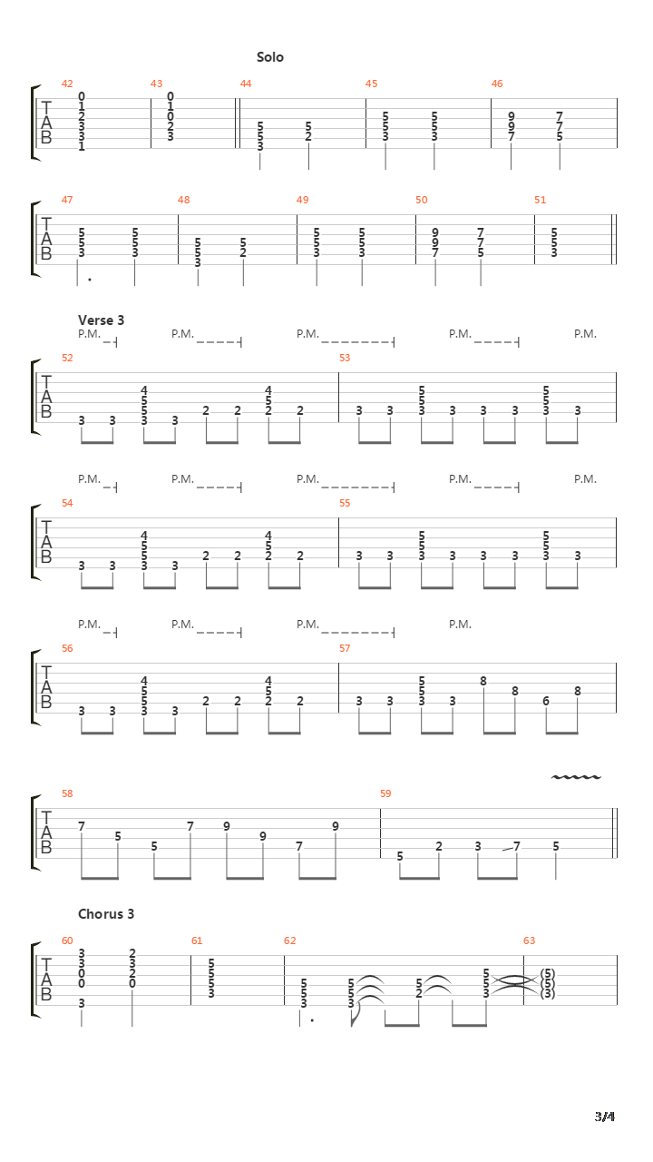 Just Between You And Me吉他谱