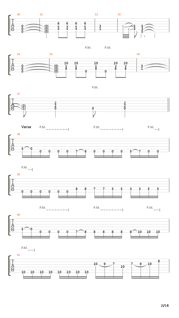 Overcome吉他谱