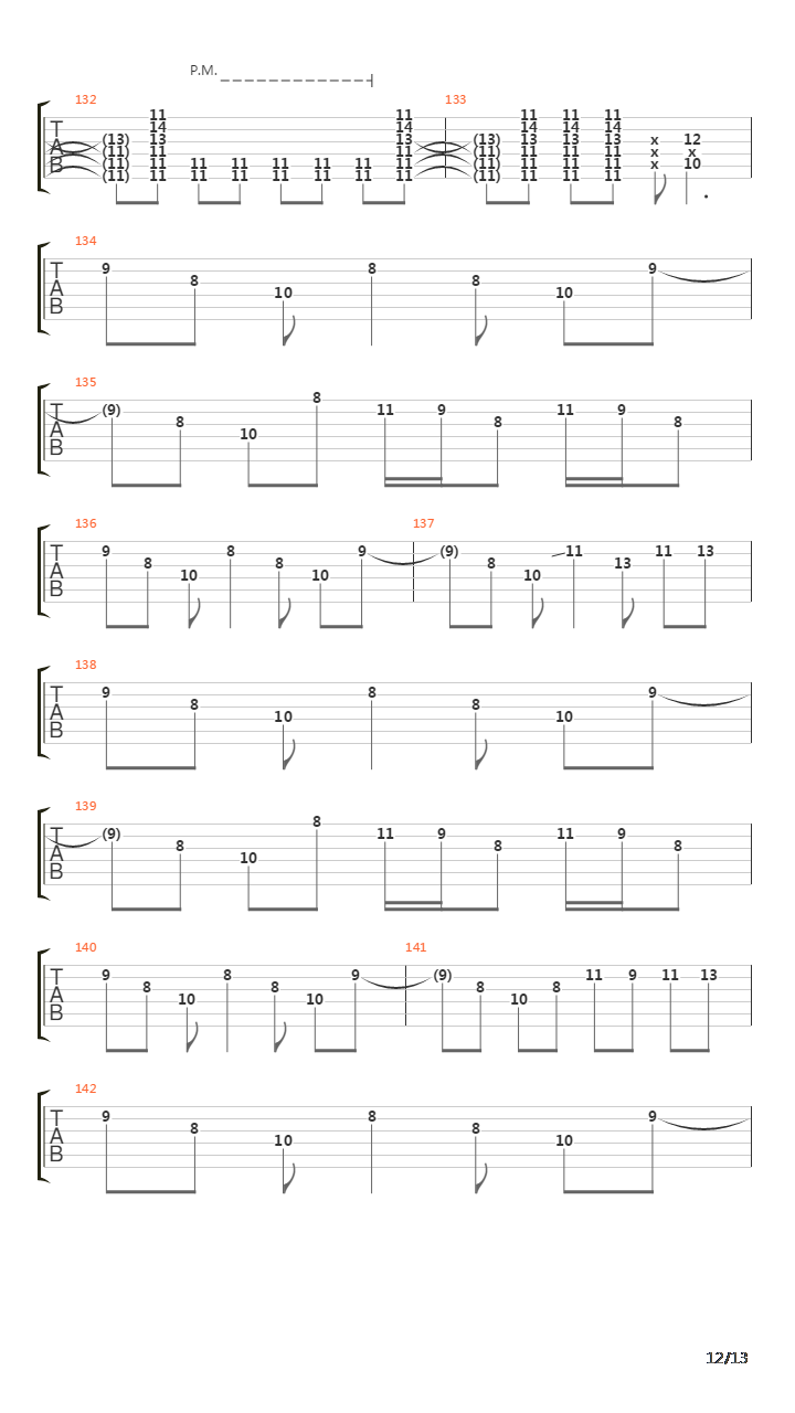 Distortion吉他谱