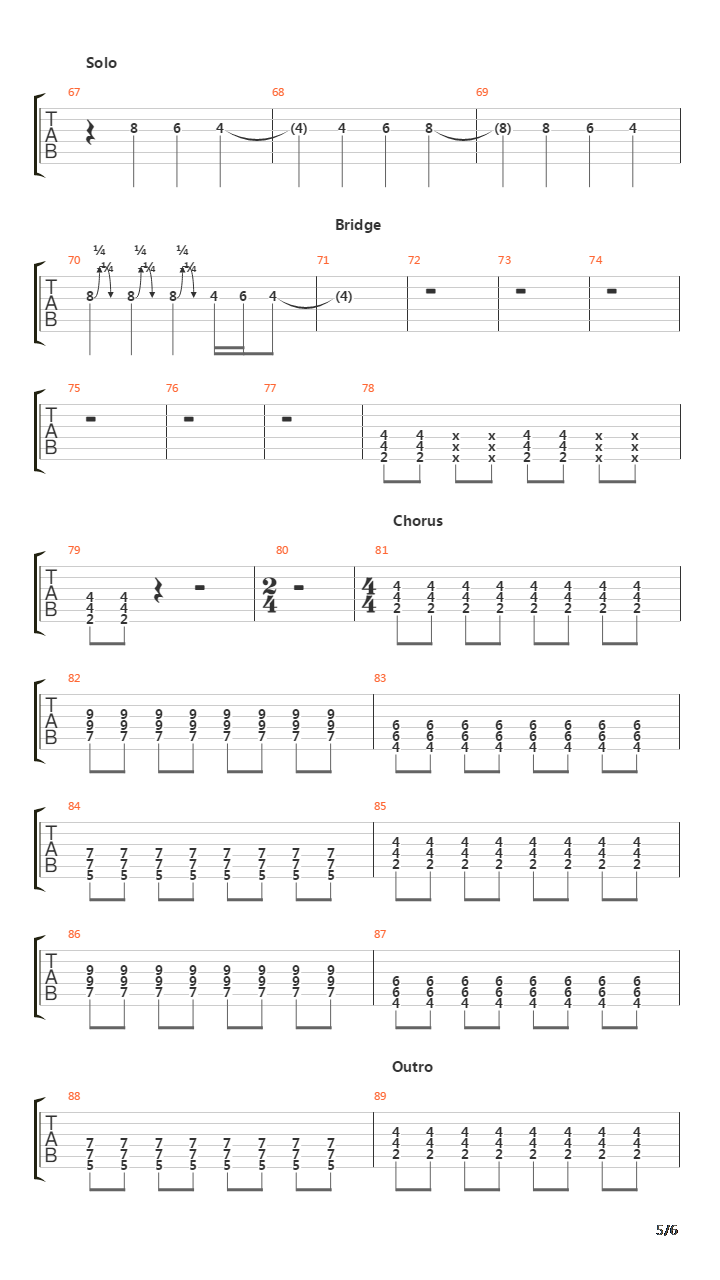 1985吉他谱