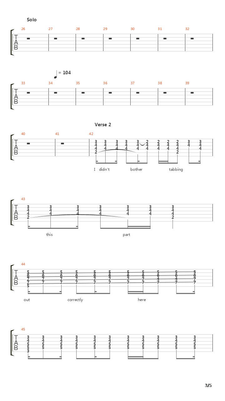 Other Paths吉他谱