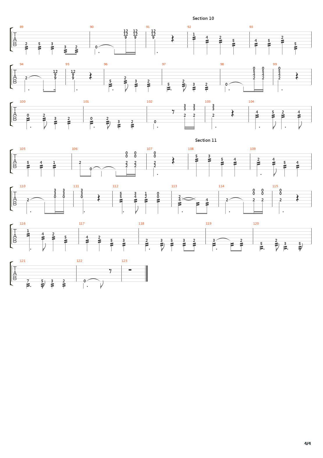 Winds Through Antlers吉他谱