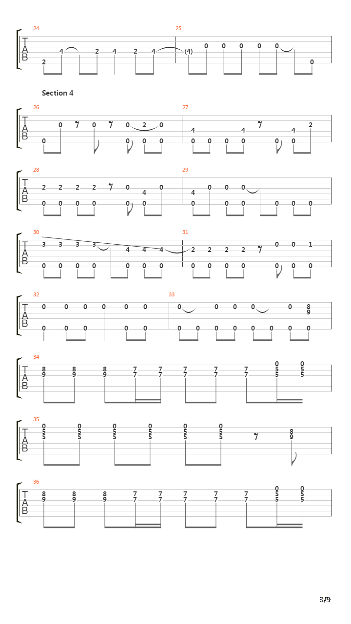 Winds Through Antlers吉他谱