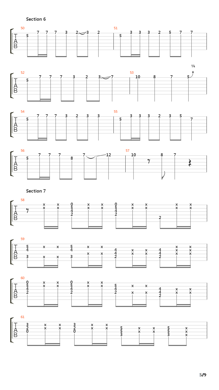 Winds Through Antlers吉他谱