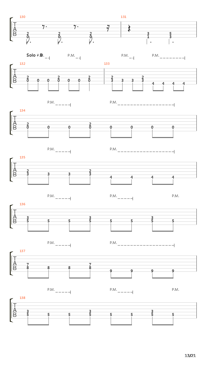 Tunnel Of Pain吉他谱