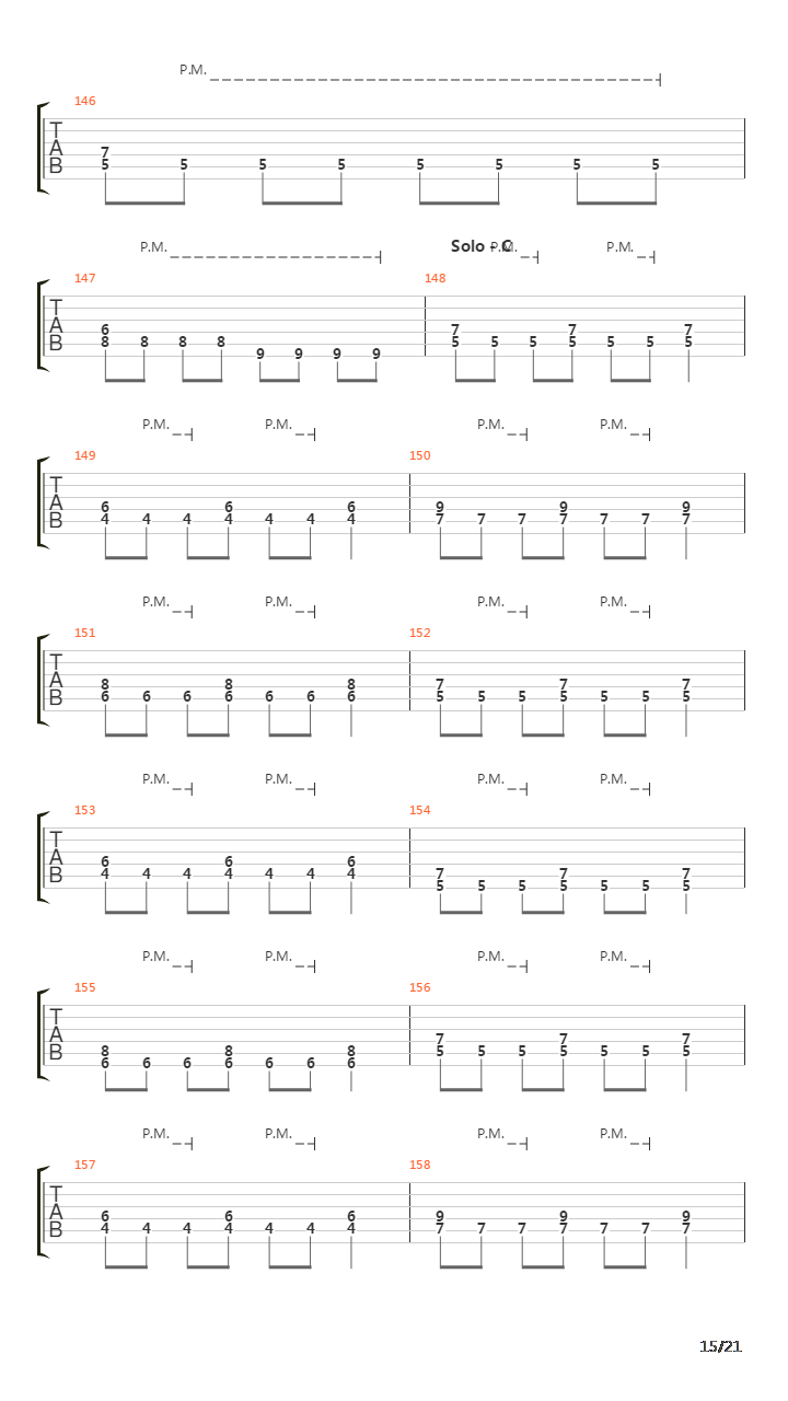 Tunnel Of Pain吉他谱