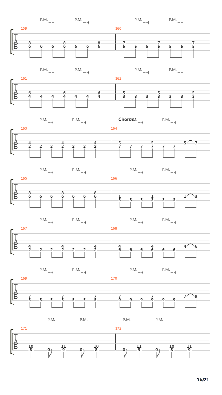 Tunnel Of Pain吉他谱