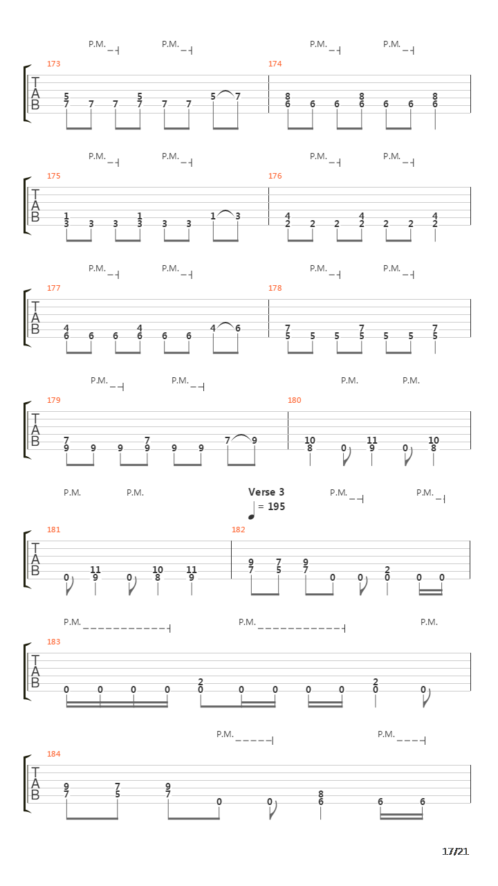 Tunnel Of Pain吉他谱