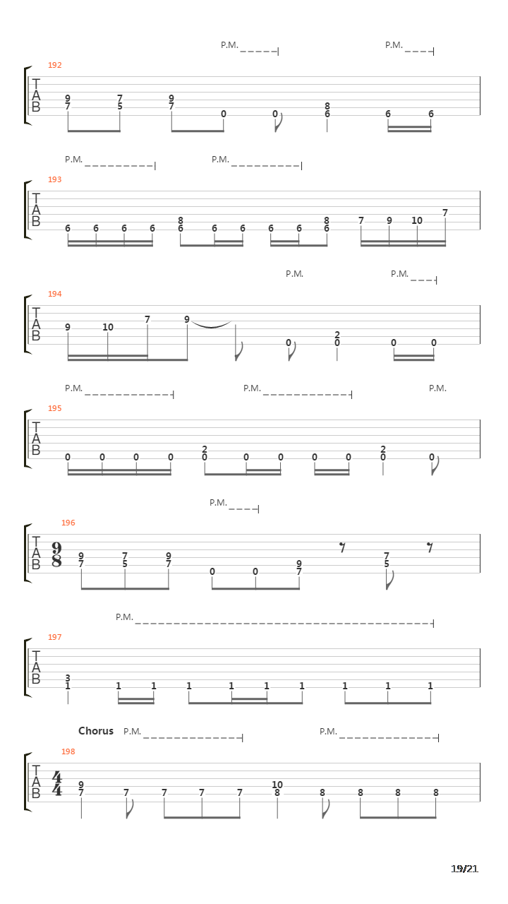 Tunnel Of Pain吉他谱