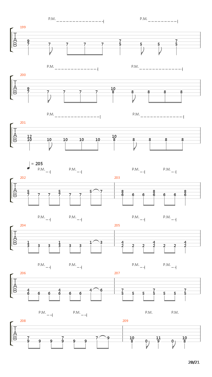 Tunnel Of Pain吉他谱