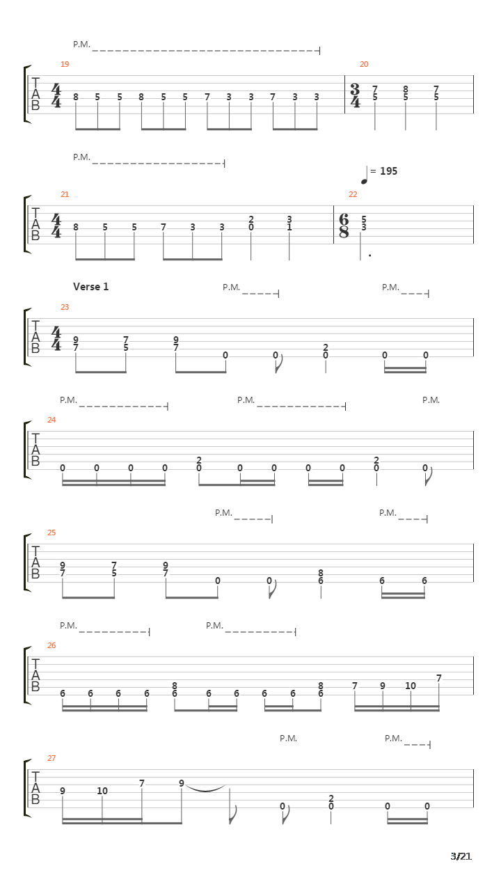 Tunnel Of Pain吉他谱