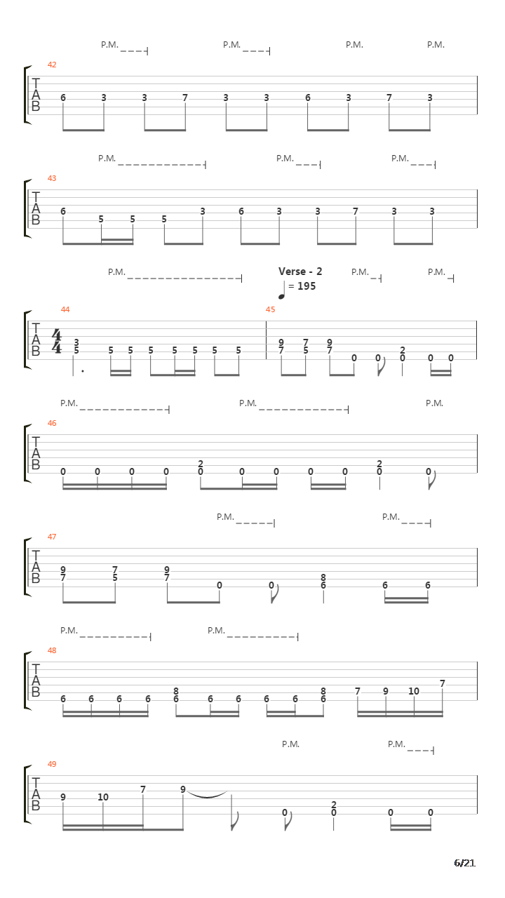 Tunnel Of Pain吉他谱