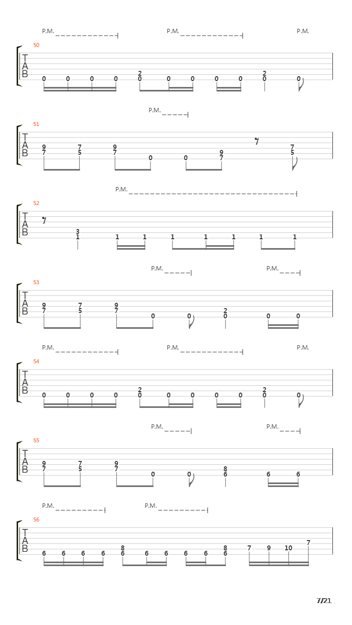 Tunnel Of Pain吉他谱