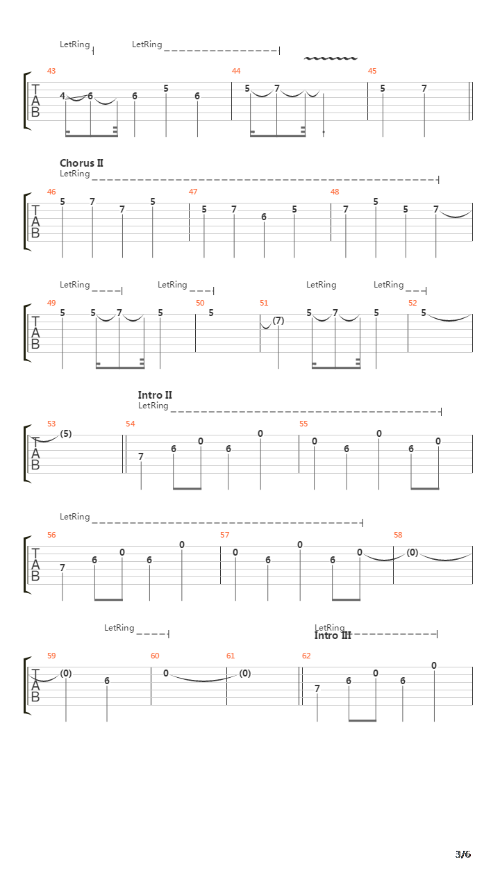 Nemachi No Tsuki吉他谱