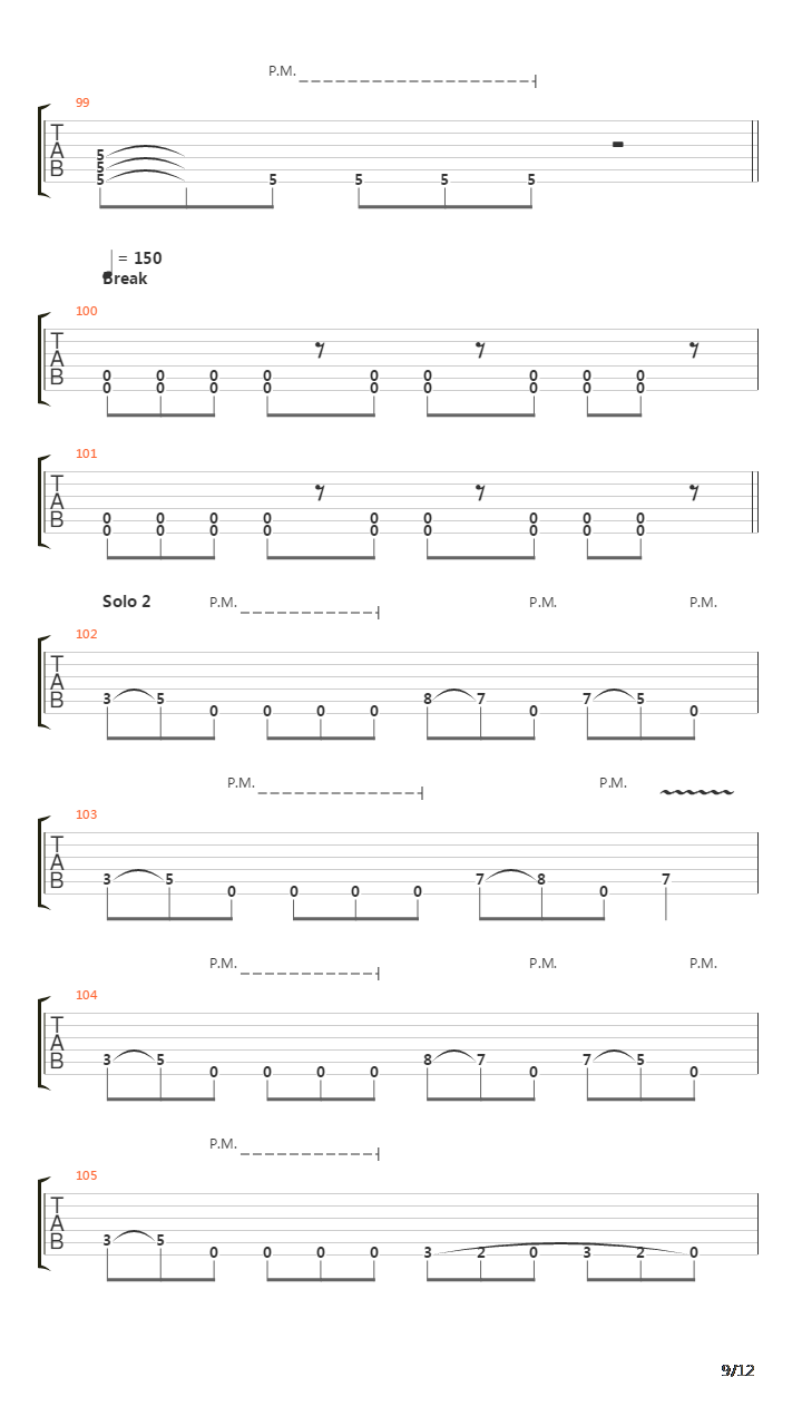 A Closer End吉他谱