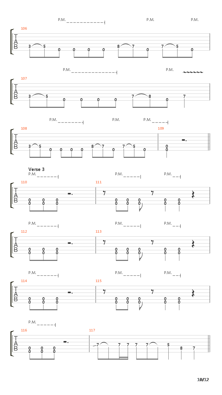 A Closer End吉他谱