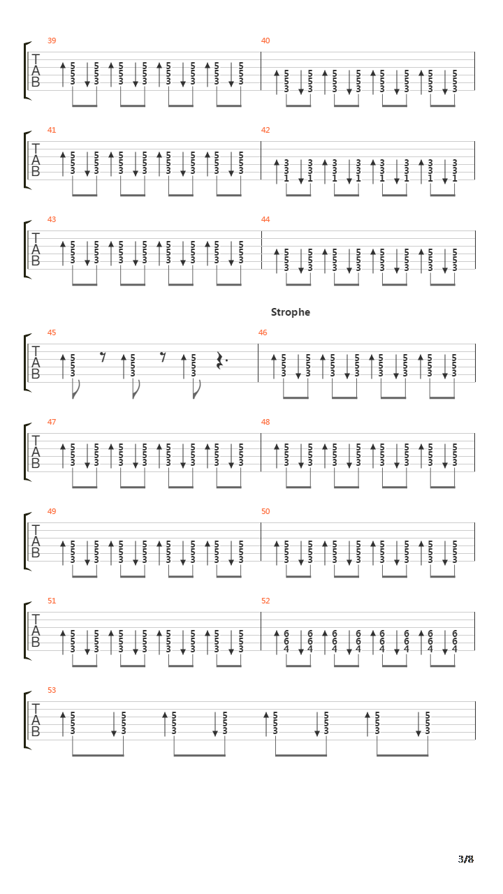 No Lullabies吉他谱
