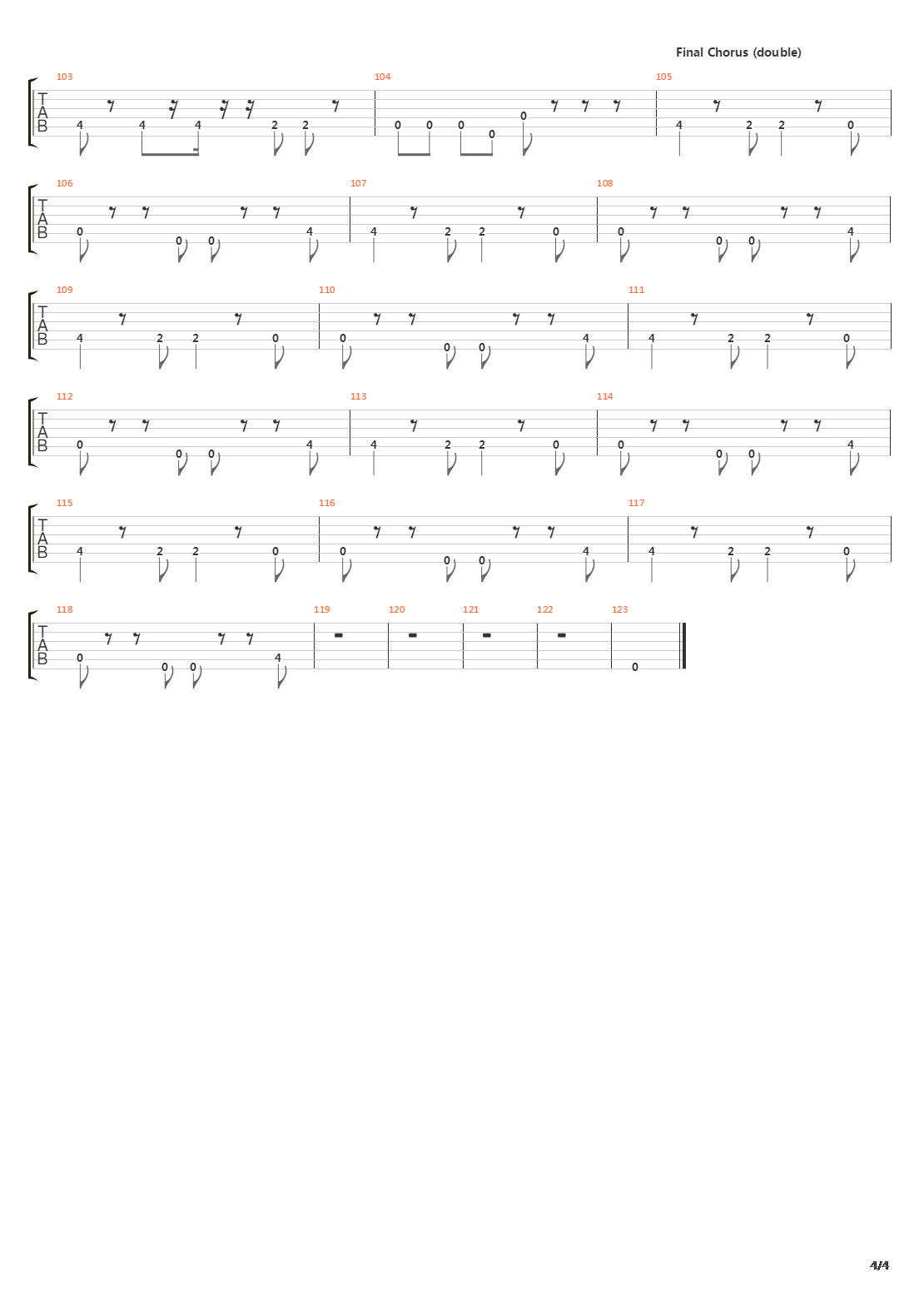 Brazil吉他谱