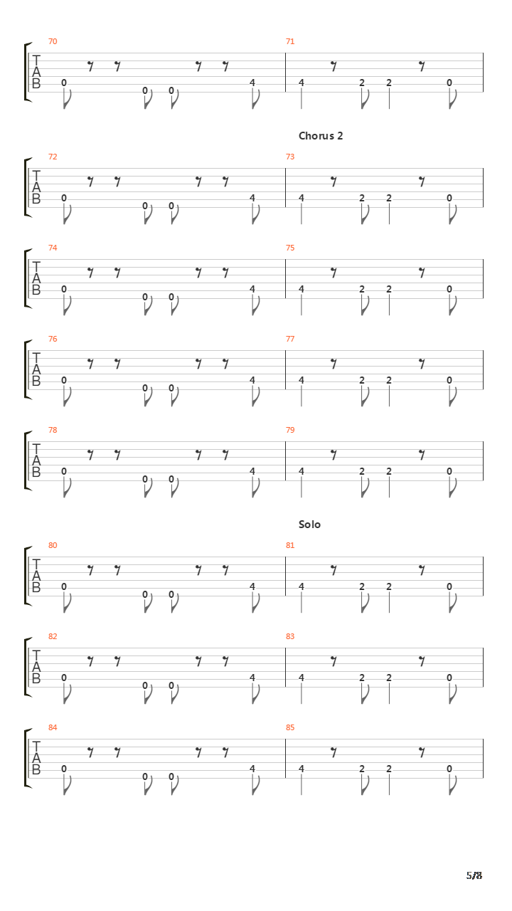 Brazil吉他谱