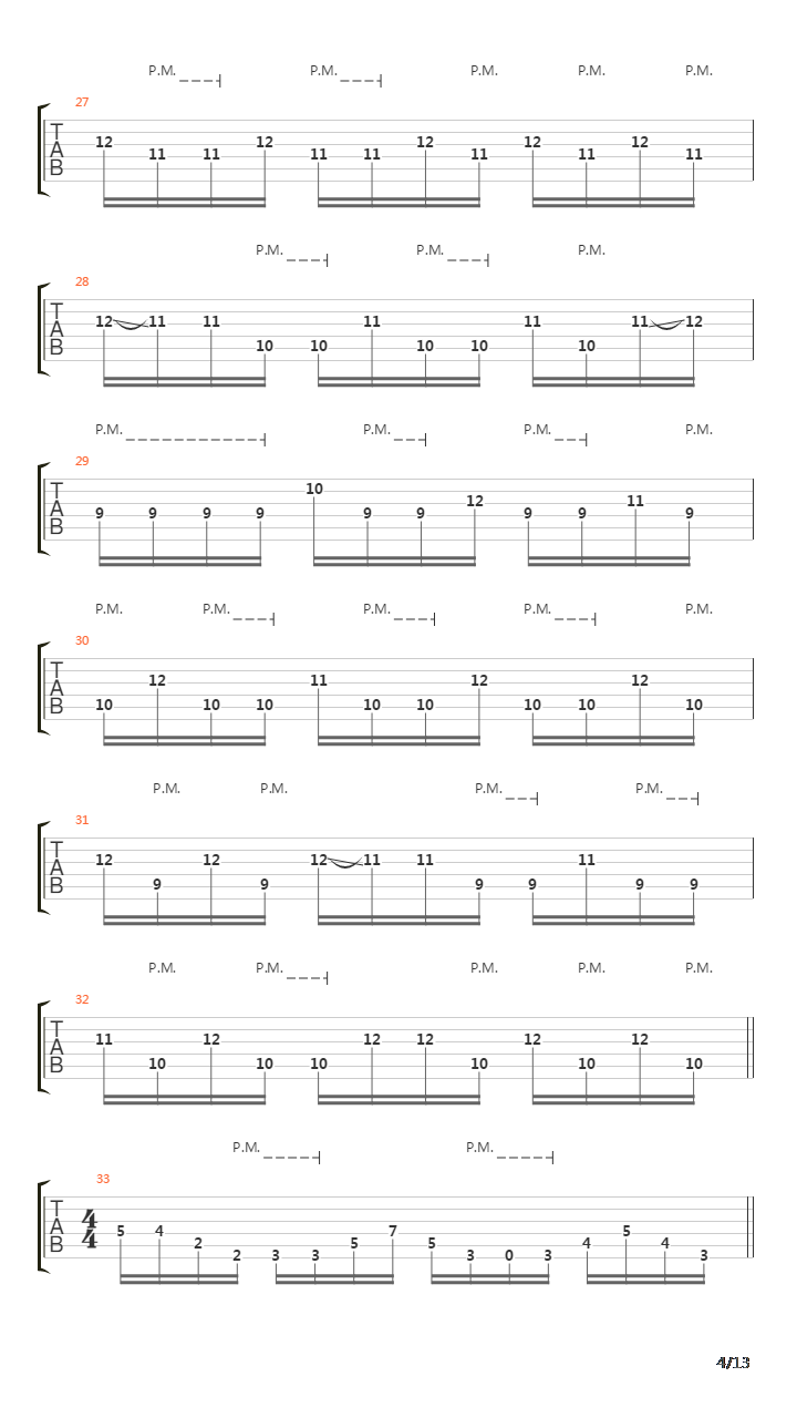The Resonance吉他谱