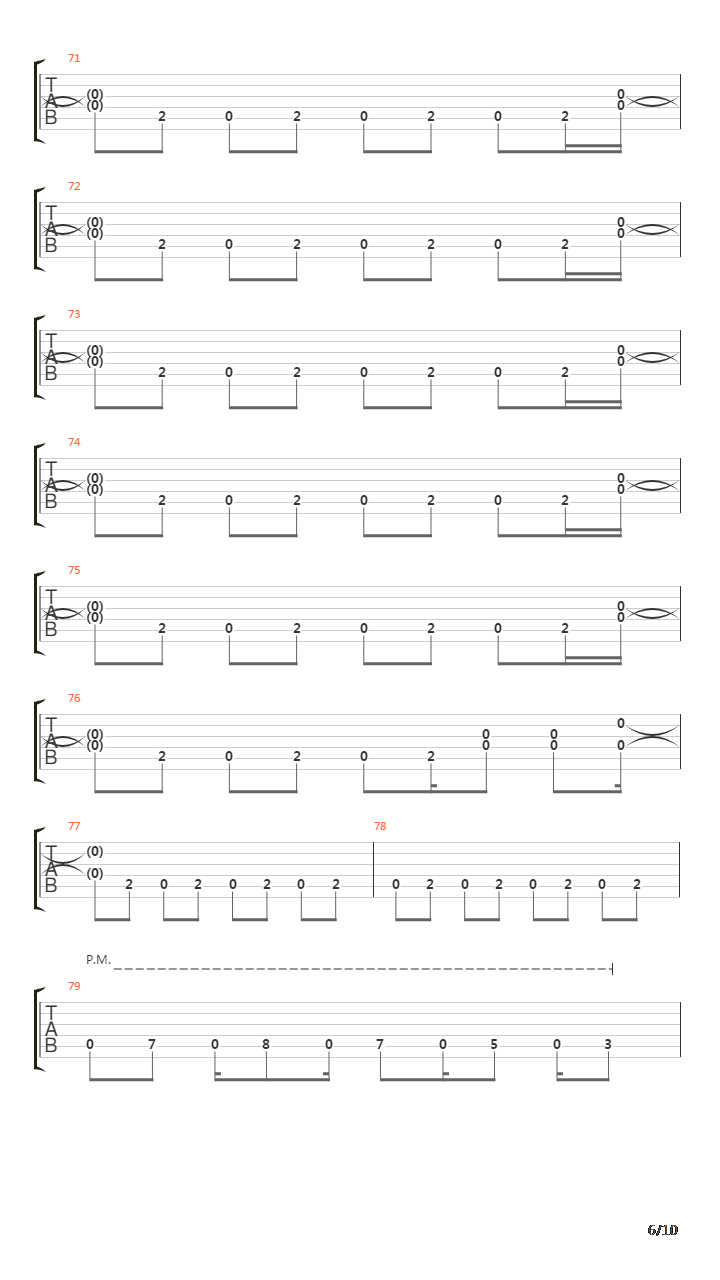 Trainfire吉他谱