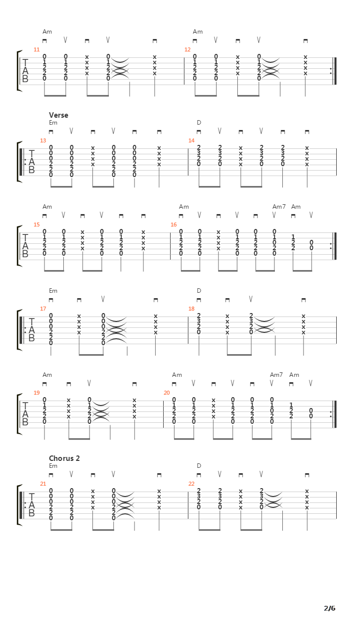 Zusammen吉他谱
