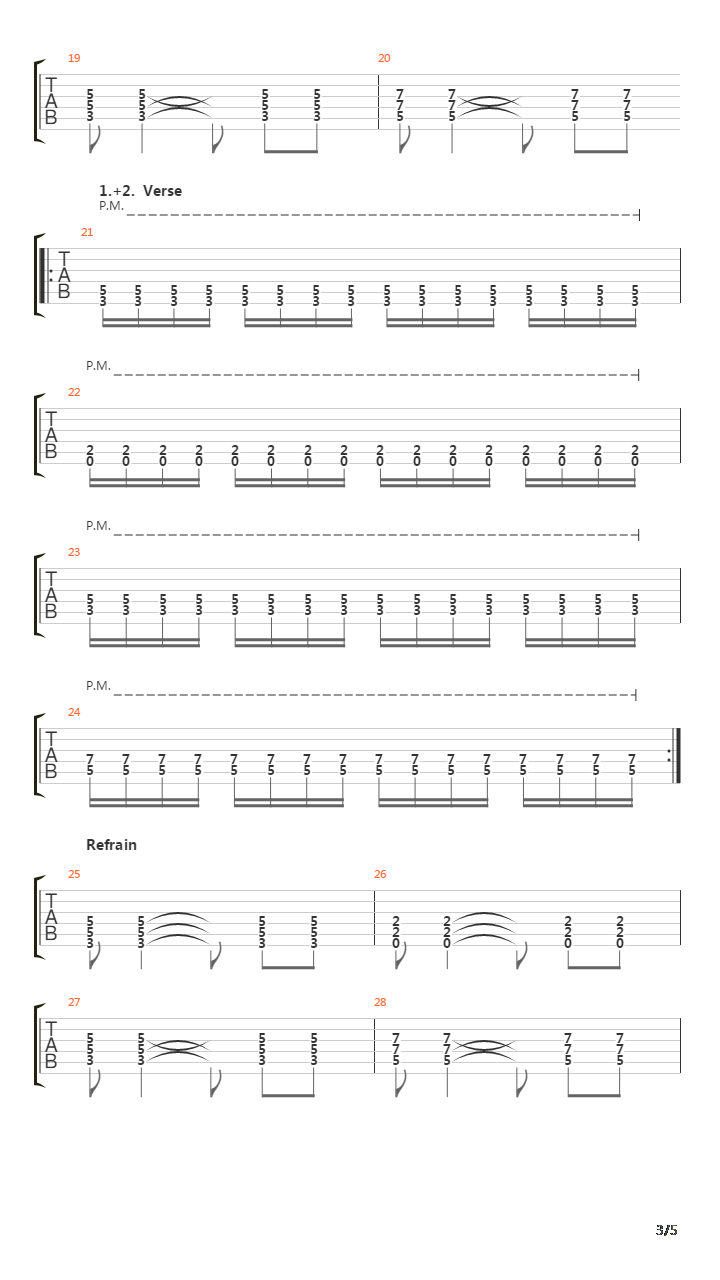 Halbstark吉他谱