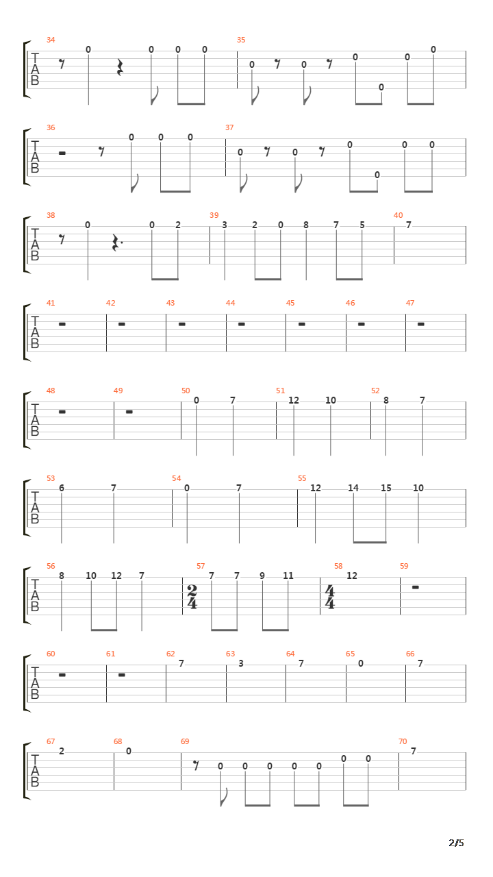 Moskau吉他谱