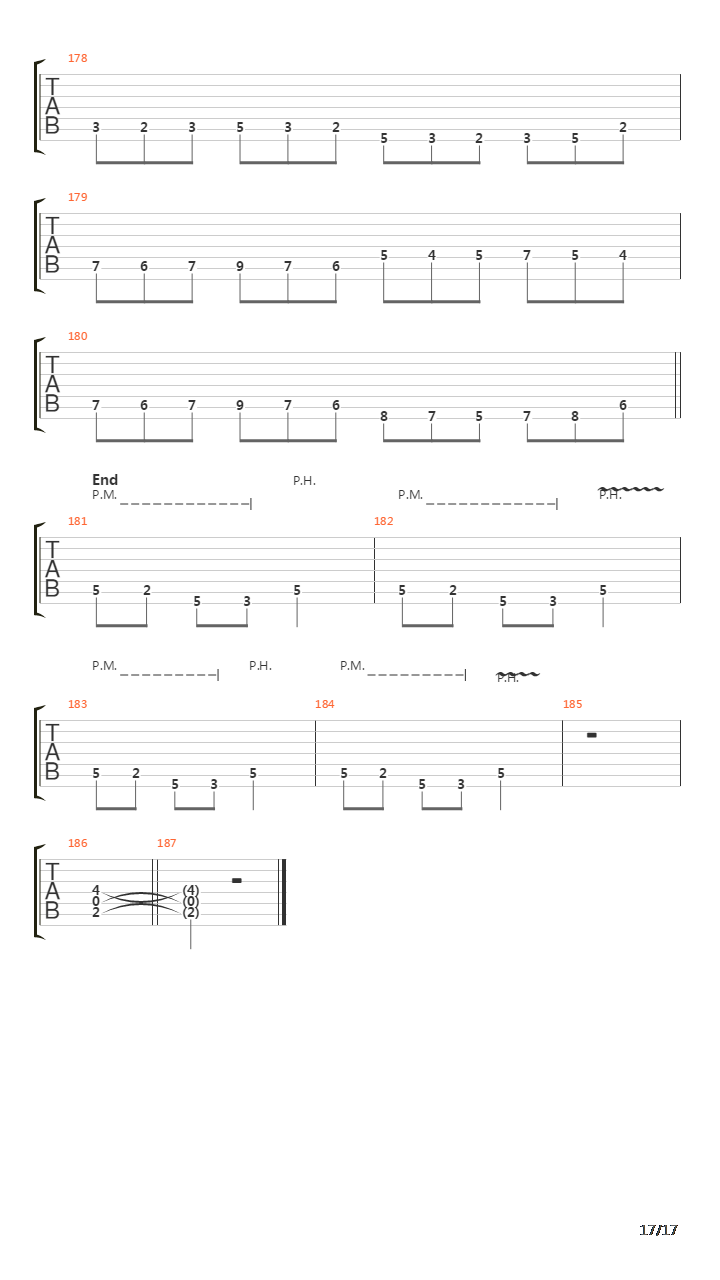 Grey吉他谱