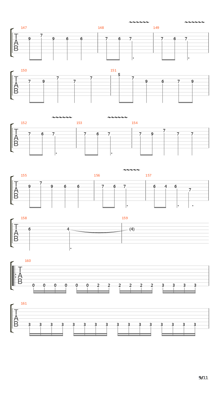 Karawane吉他谱