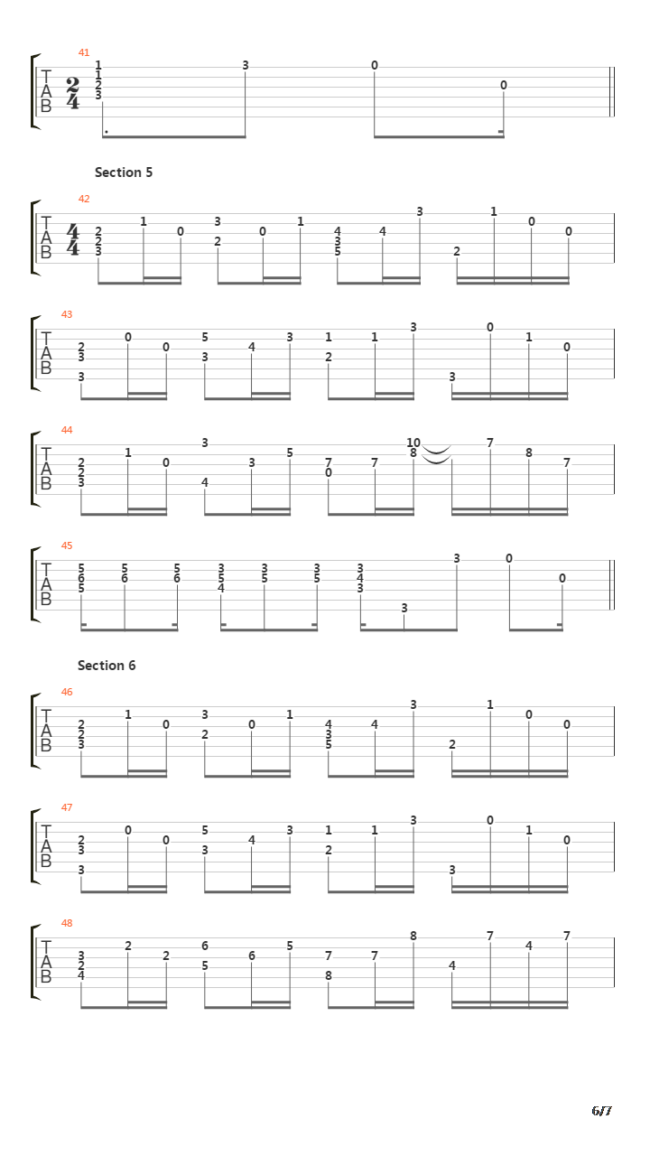 Matuto吉他谱