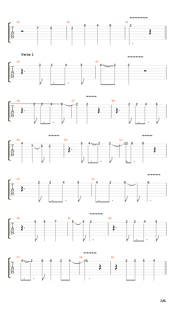 The Final Countdown吉他谱