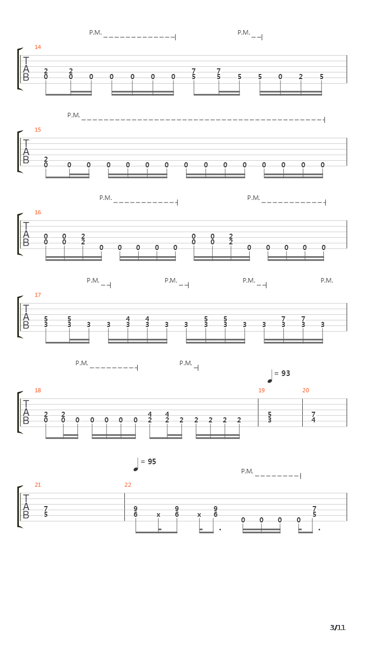 Riding On The Wind吉他谱