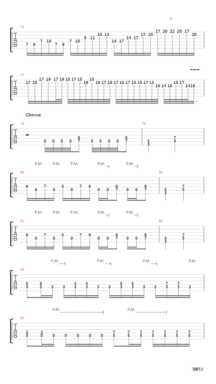 Riding On The Wind吉他谱