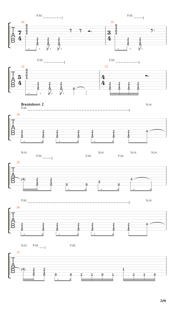 Beginning Of Infinity吉他谱