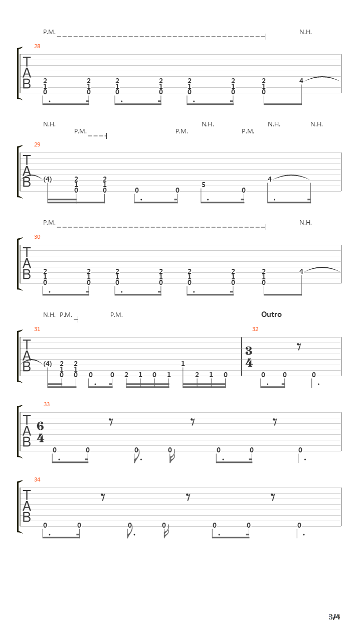 Beginning Of Infinity吉他谱