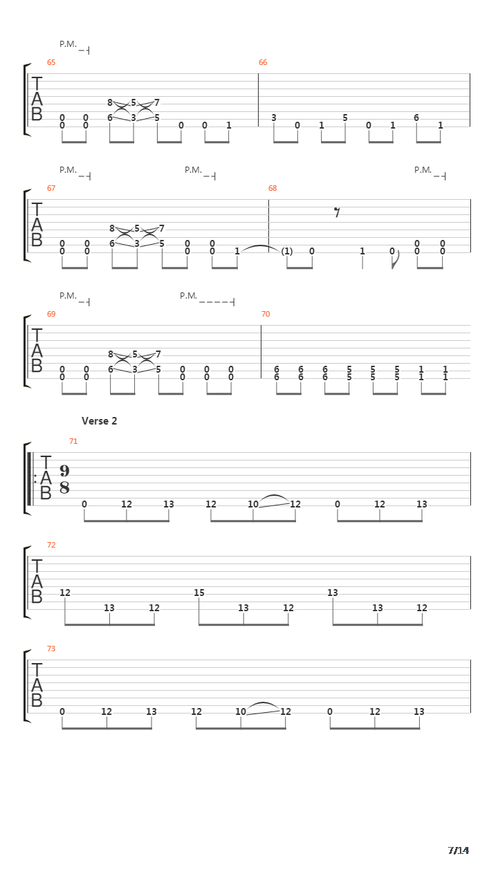 Volenti Non Fit Injuria吉他谱