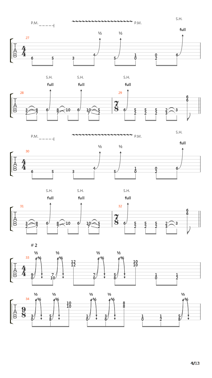 Obscura吉他谱