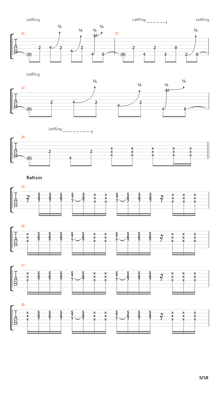 Highway Tune吉他谱