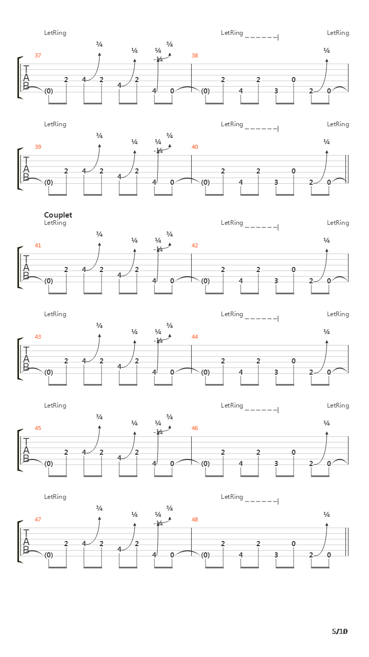 Highway Tune吉他谱